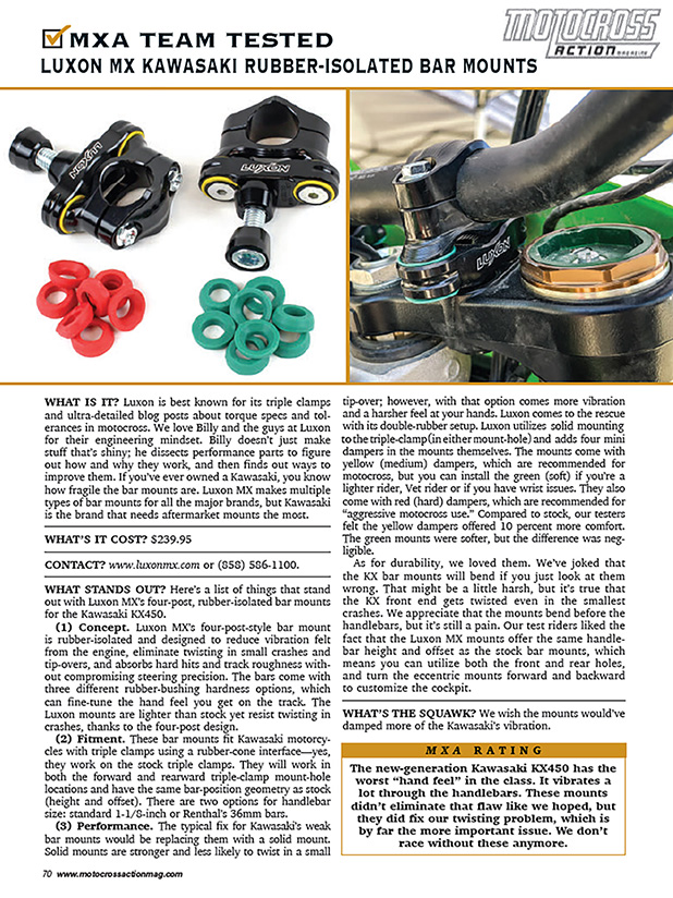 MXA 4-Post Bar Mount Review