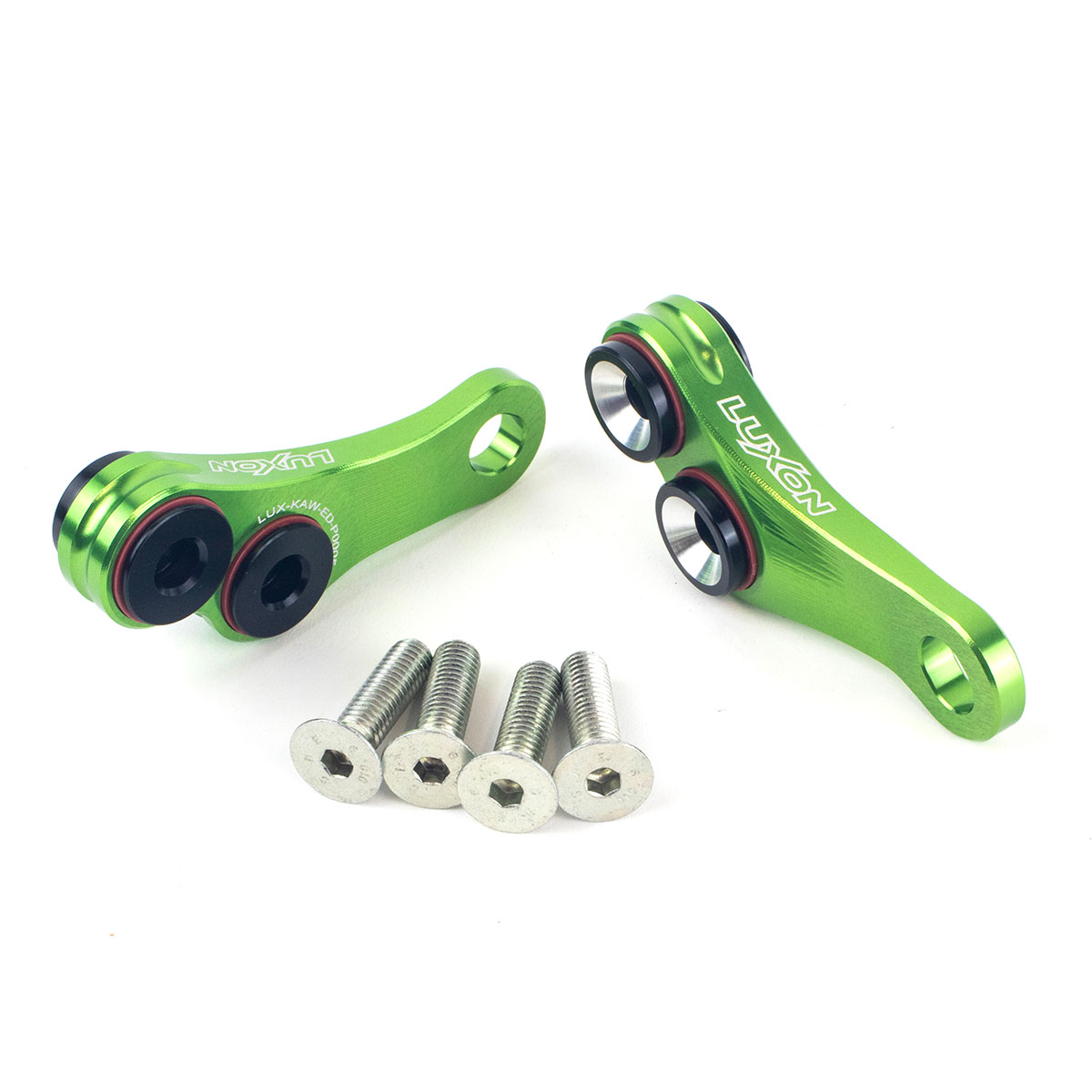 Luxon Rubber Isolated Lower Engine Mounts, Kawasaki KX250F