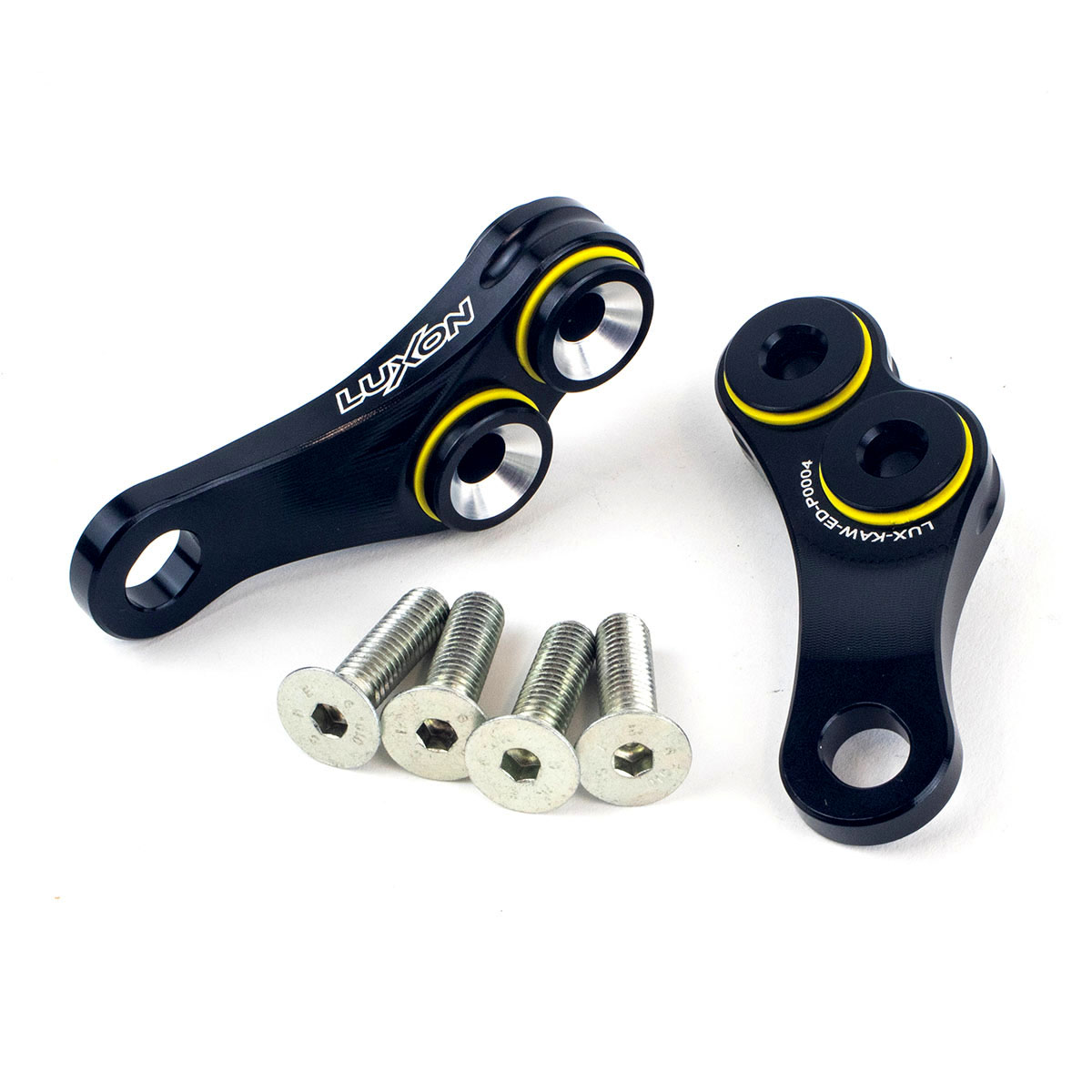 Luxon Rubber Isolated Lower Engine Mounts, Kawasaki KX250F
